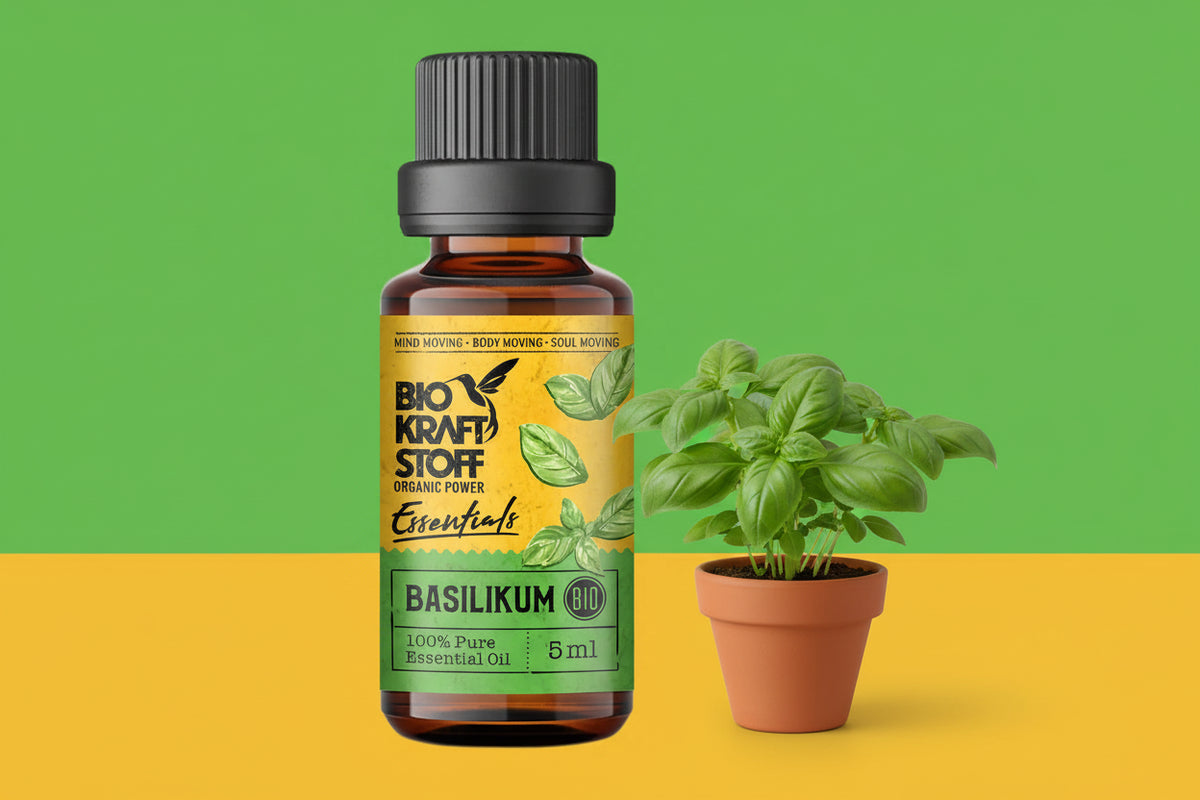 Biokraftstoff Essential Basilikum