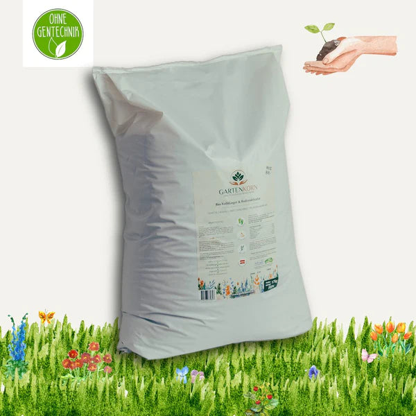 Bio-Dünger Gartenkorn im Sack