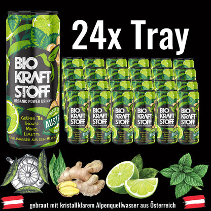 Bio Energy Drink Biokraftstoff 24 Dosen