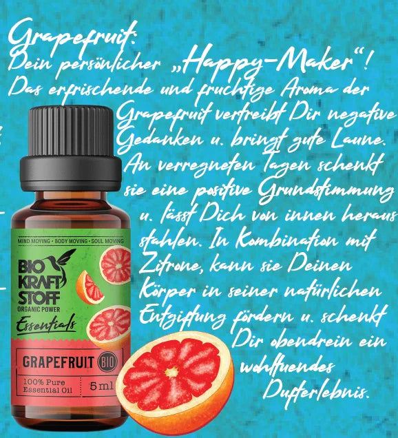 Biokraftstoff Essential Grapefruit