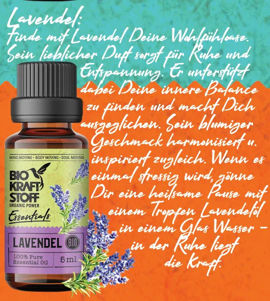 Biokraftstoff Essential Lavendel