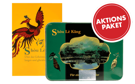 Pulver Shòu Lè Kãng 2-Monats-Kur & GRATIS-Buch